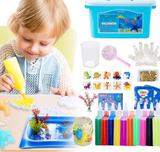 FunnyColors - kit jouets pour enfants 3D aquatique