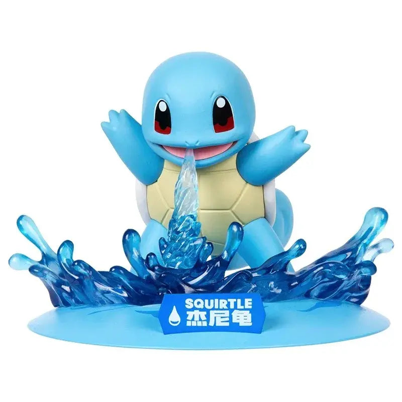 Figurine Starter Carapuce, Bulbizarre et Salamèche Figurine Pokemon