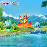 Figurine Starter Carapuce, Bulbizarre et Salamèche Figurine Pokemon