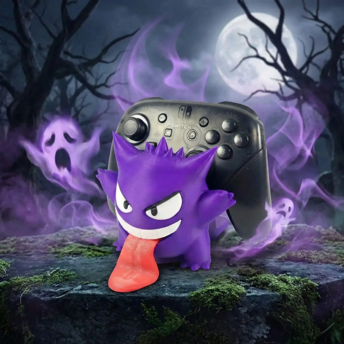 Support Manette Pokemon Ectoplasma