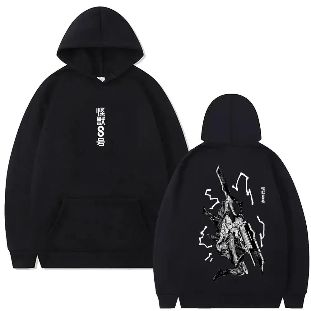 Sweatshirt à capuche Homme Femme Anime Kaiju
