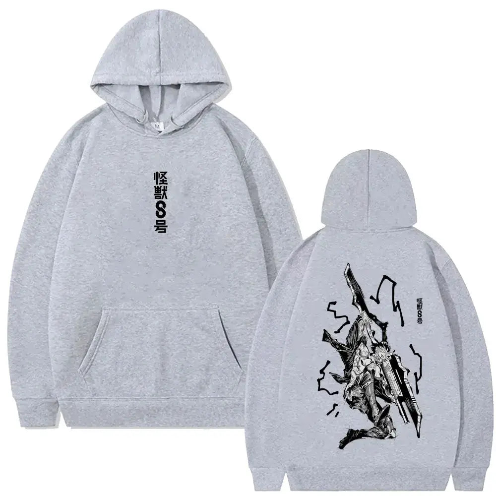 Sweatshirt à capuche Homme Femme Anime Kaiju