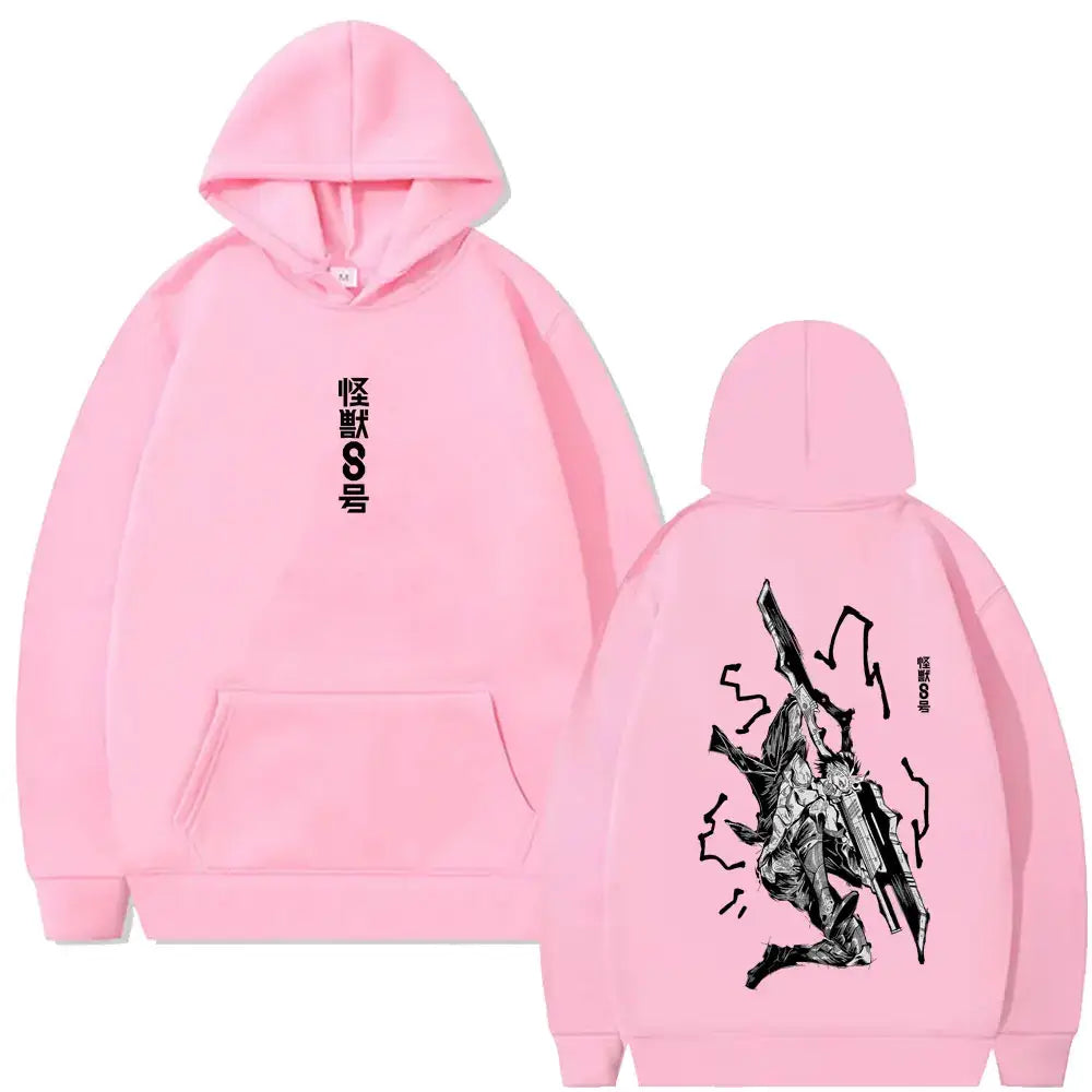 Sweatshirt à capuche Homme Femme Anime Kaiju