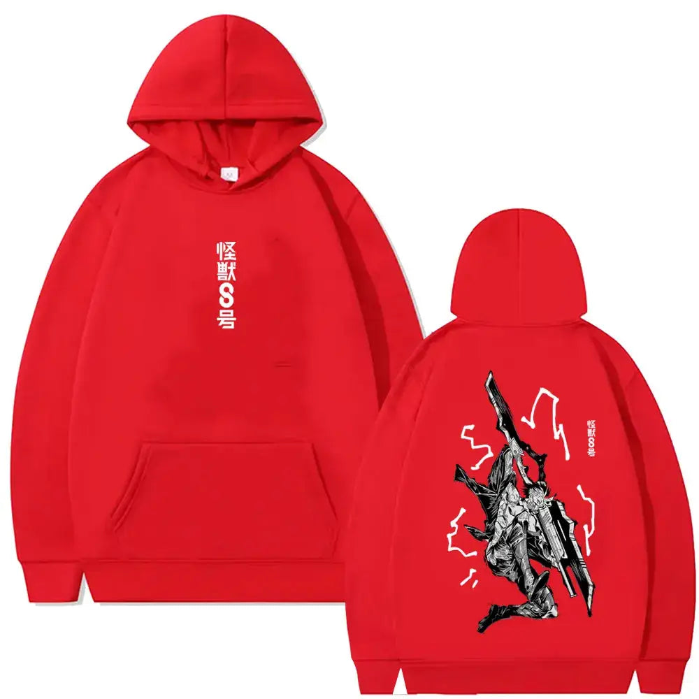 Sweatshirt à capuche Homme Femme Anime Kaiju