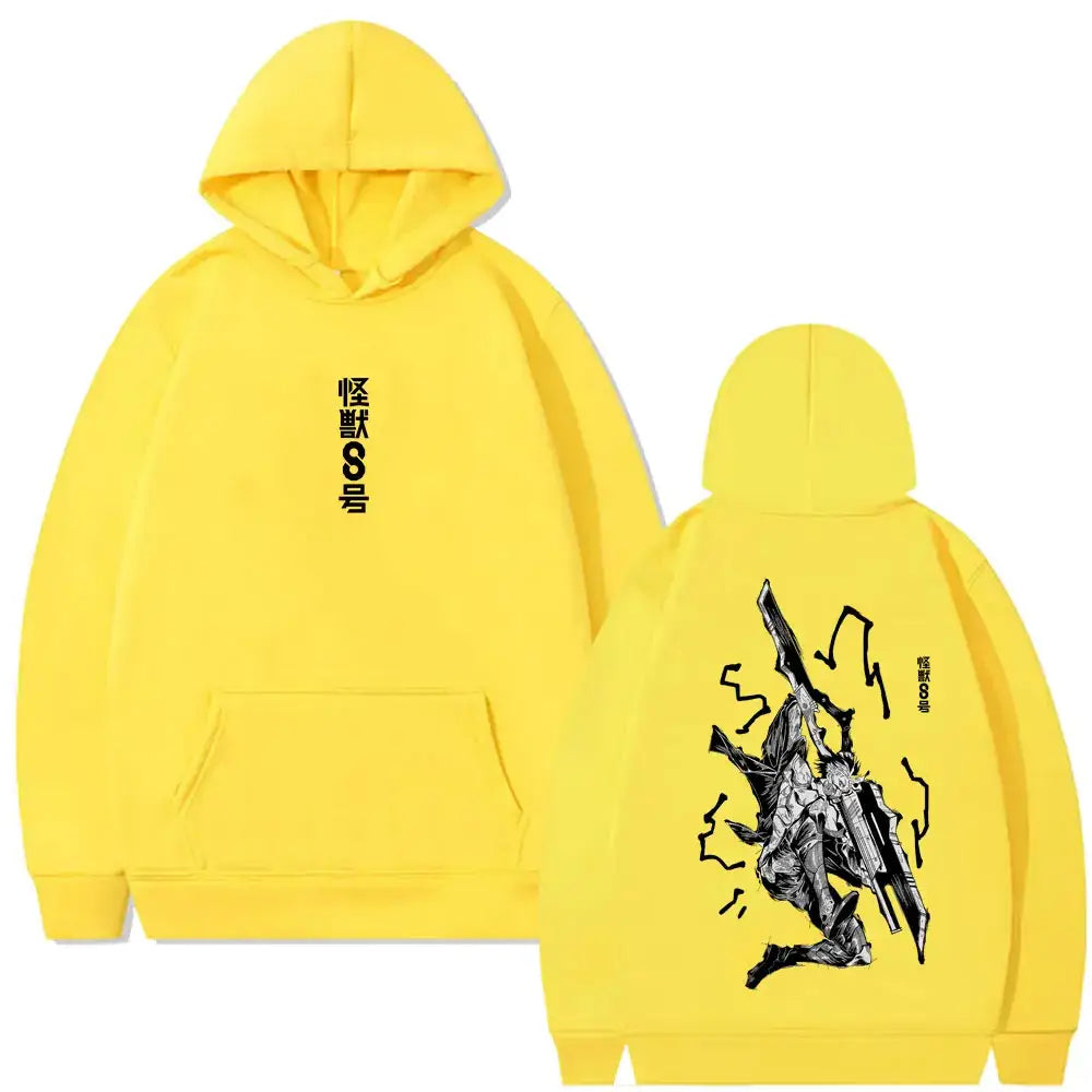 Sweatshirt à capuche Homme Femme Anime Kaiju