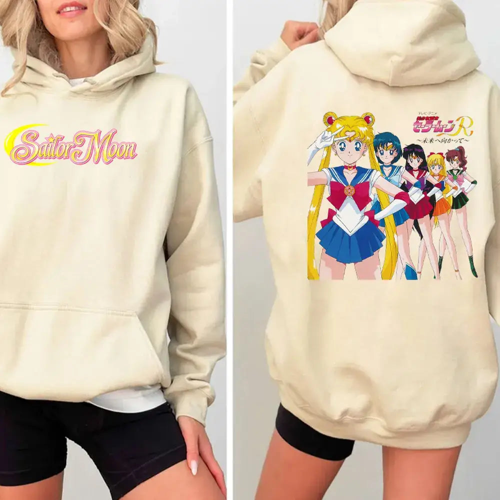 Sweatshirt Capuche Femme Sailor Moon