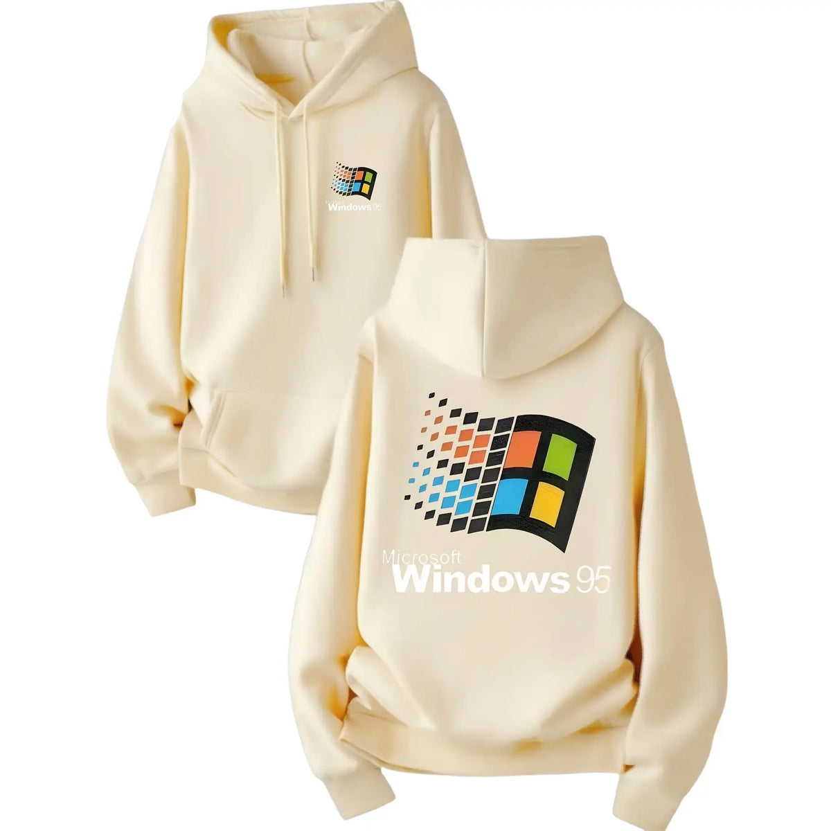 Sweatshirt Capuche Homme Windows 95