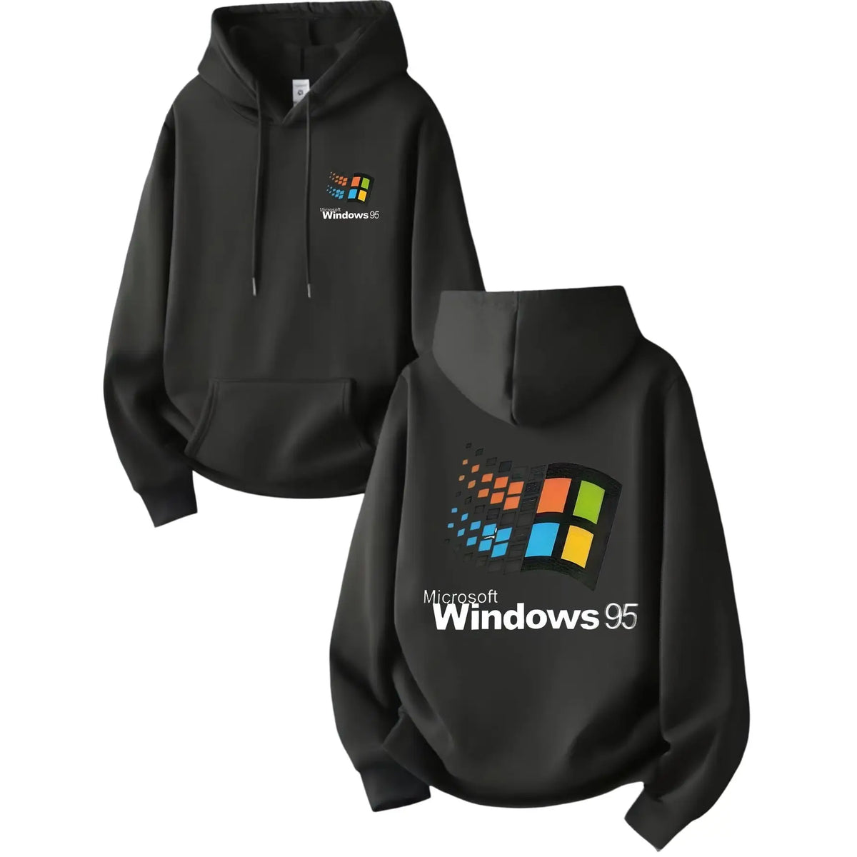 Sweatshirt Capuche Homme Windows 95