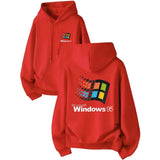 Sweatshirt Capuche Homme Windows 95