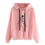 Sweatshirt Capuche Love Money