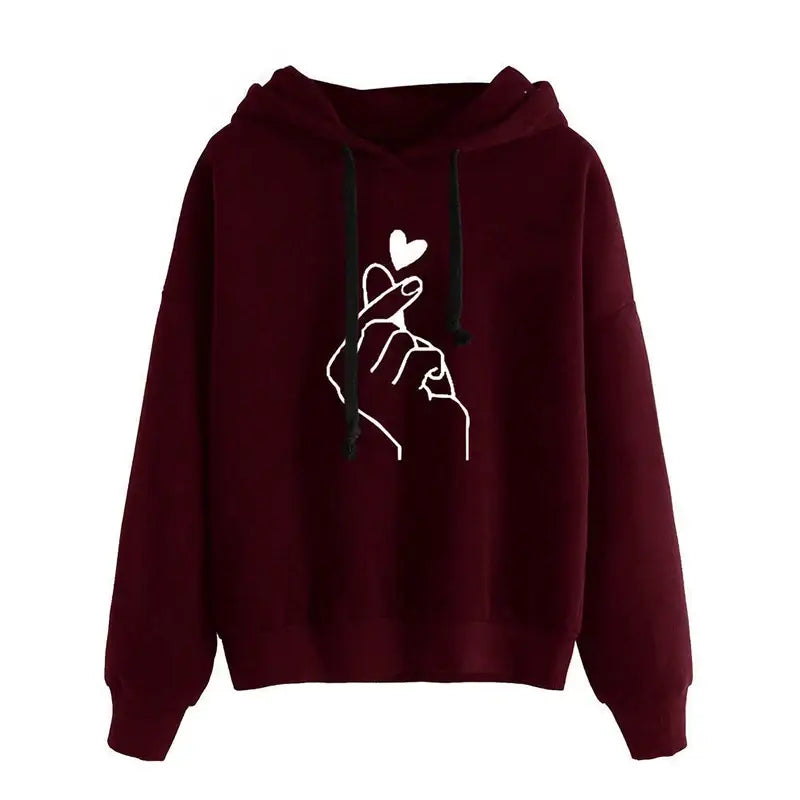 Sweatshirt Capuche Love Money