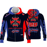 Sweatshirt Capuche Moto Racing Team