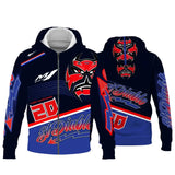 Sweatshirt Capuche Moto Racing Team