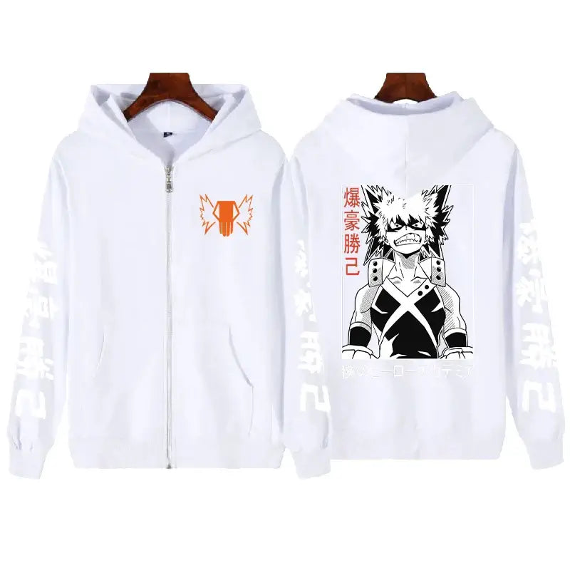 Sweatshirt capuche Oversize Katsuki Bakugo