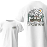 T-Shirt 100% Coton Explore More