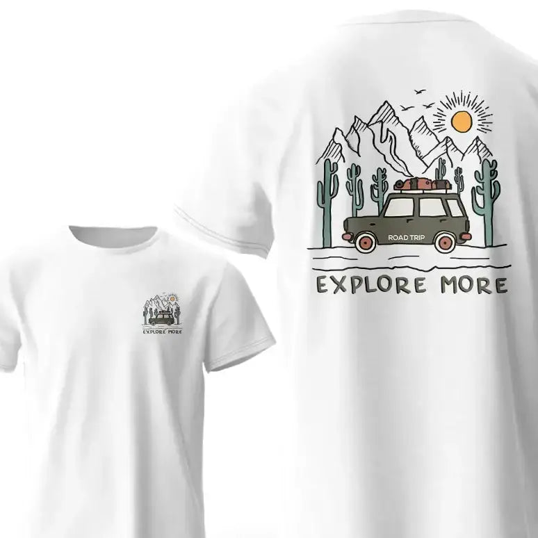 T-Shirt 100% Coton Explore More