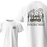 T-Shirt 100% Coton Explore More