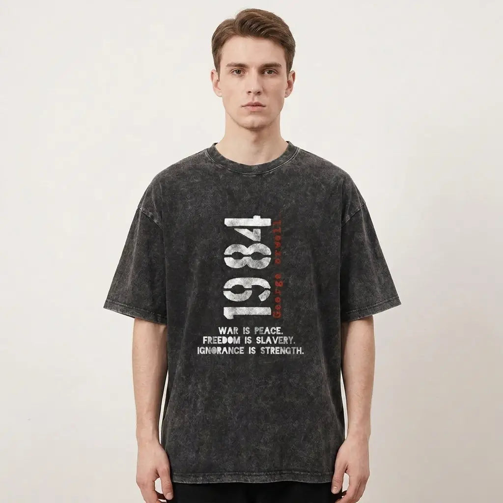 T-shirt 1984 George Orwell
