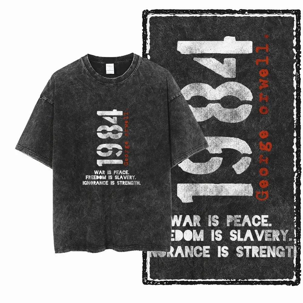 T-shirt 1984 George Orwell