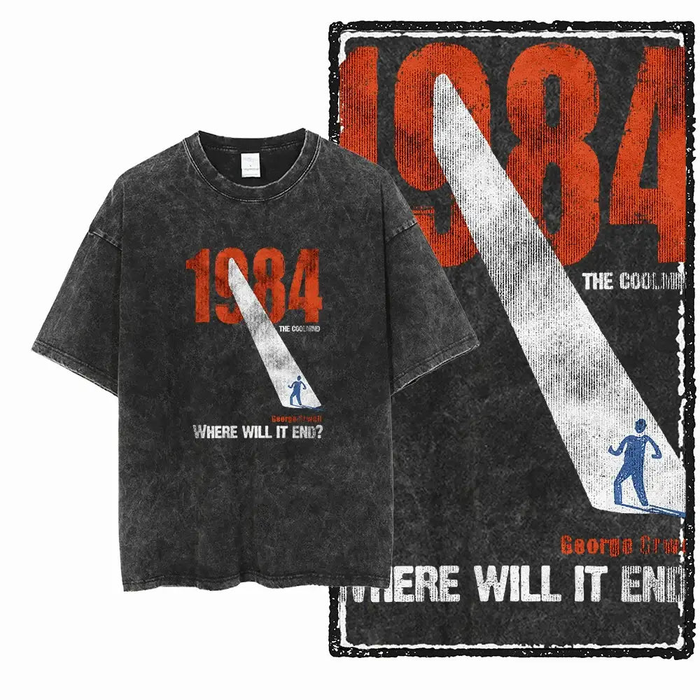 T-shirt 1984 George Orwell