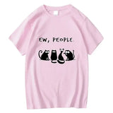 T-shirt Chat Amusant Coton