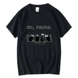 T-shirt Chat Amusant Coton