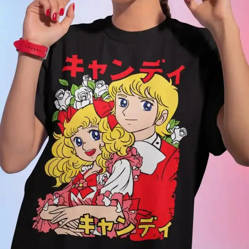 T-shirt Anime Candy Unisexe