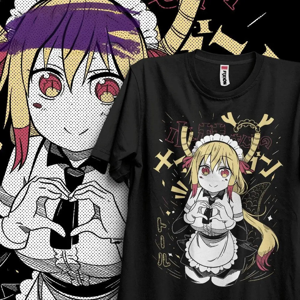 T-shirt Anime Dragon Maid