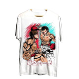 T-shirt Anime Ippo Vs Baki Boxing Gym
