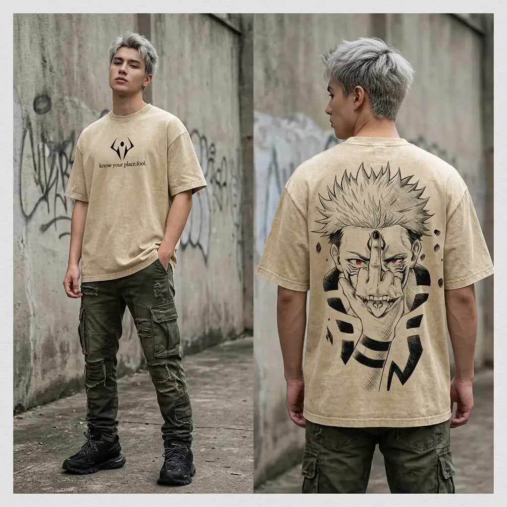 T-shirt Anime Ryomen Sukuna