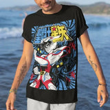 T-shirt Anime Saint Seiya Pegase