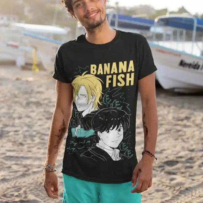 T-shirt Ash Lynx Eiji Okumura Banana Fish