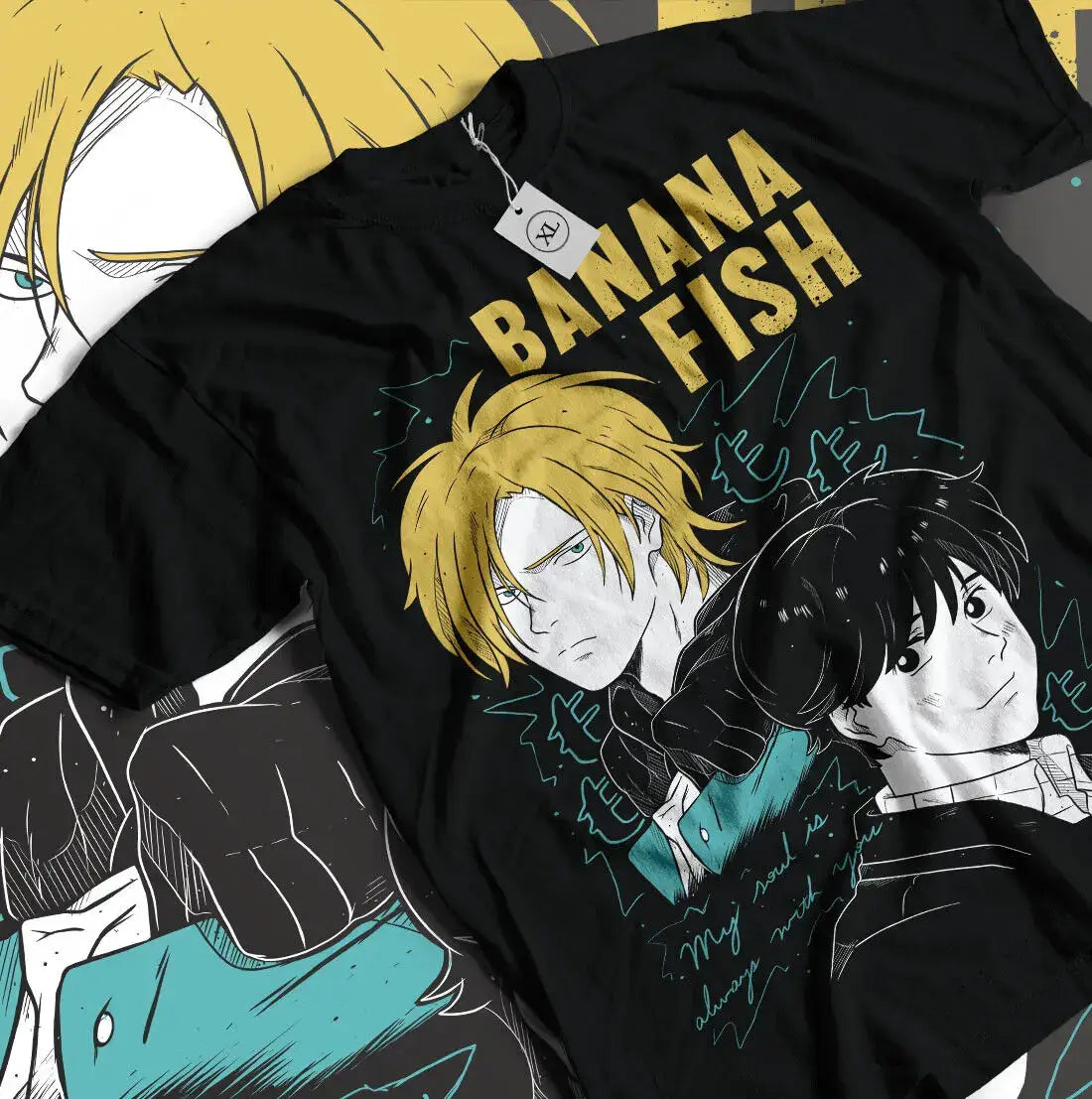 T-shirt Ash Lynx Eiji Okumura Banana Fish