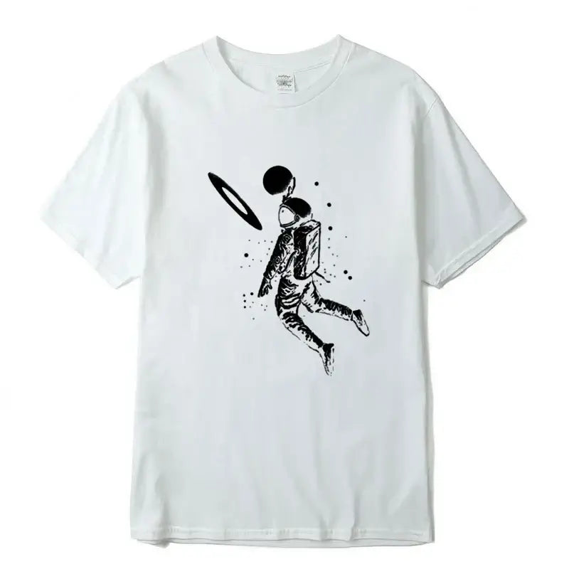 T-shirt Coton Astronaute Lunaire