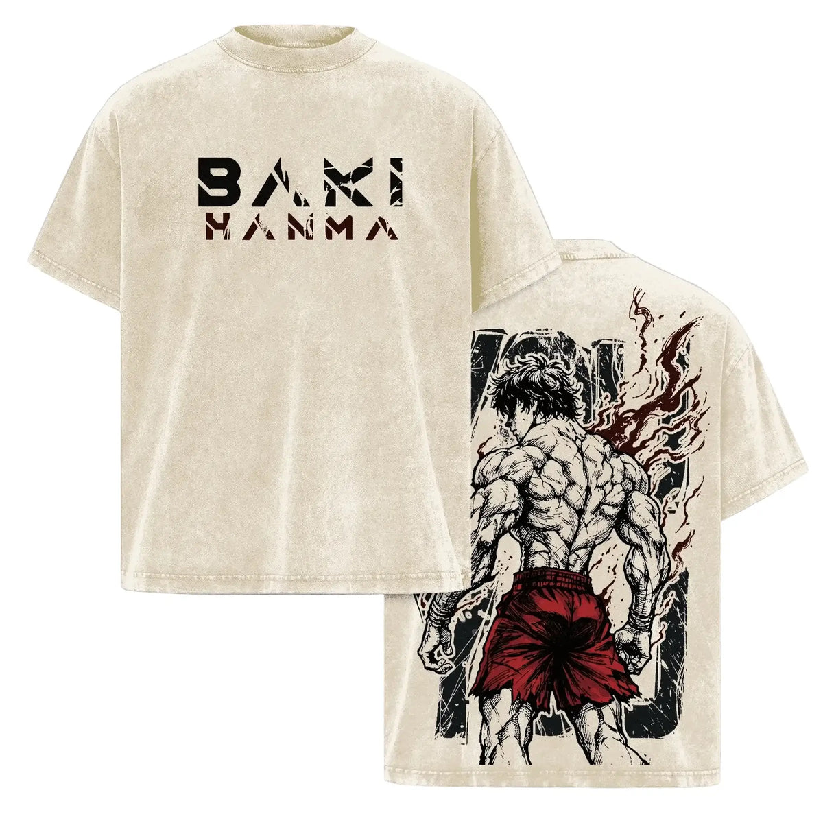 T-shirt Coton Anime Baki