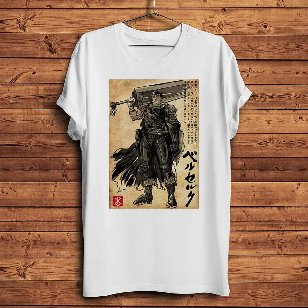 T-Shirt Blanc Guts Berserk