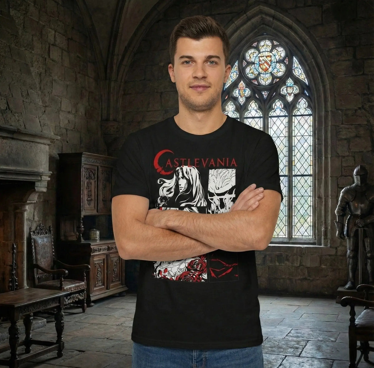 T-shirt Castlevania Symphony of the Night