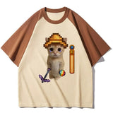 T-shirt Chat Minecraft Unisexe