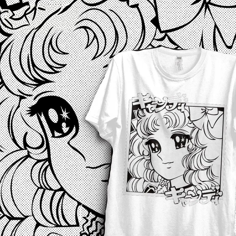 T-shirt Coton Anime Candy