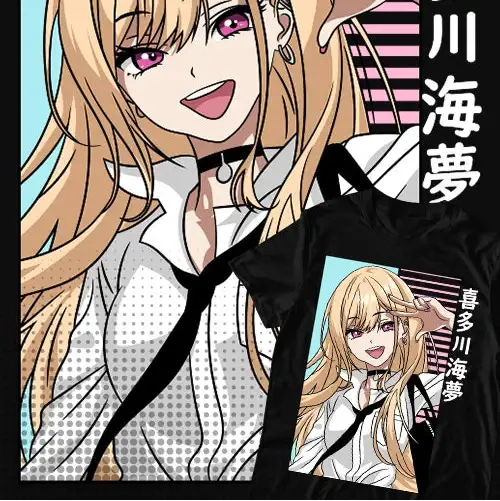 T-shirt Coton Anime Marin Kitagawa