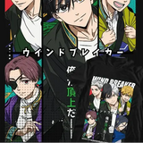 T-shirt Coton Anime Wind Breaker