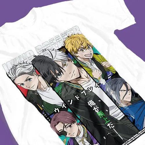T-shirt Coton Anime Wind Breaker
