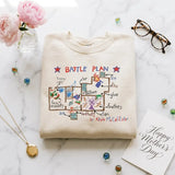T-shirt Coton Battle Plan Unisexe