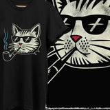 T-Shirt Coton Chat Maigret