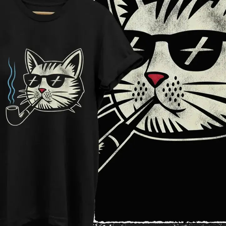 T-Shirt Coton Chat Maigret