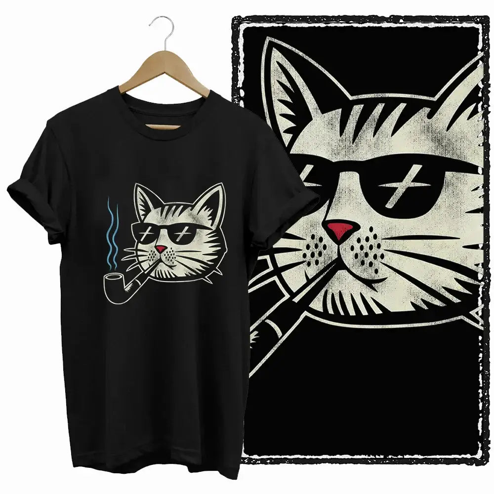 T-Shirt Coton Chat Maigret