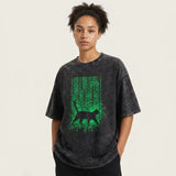 T-shirt Coton Chat Matrix