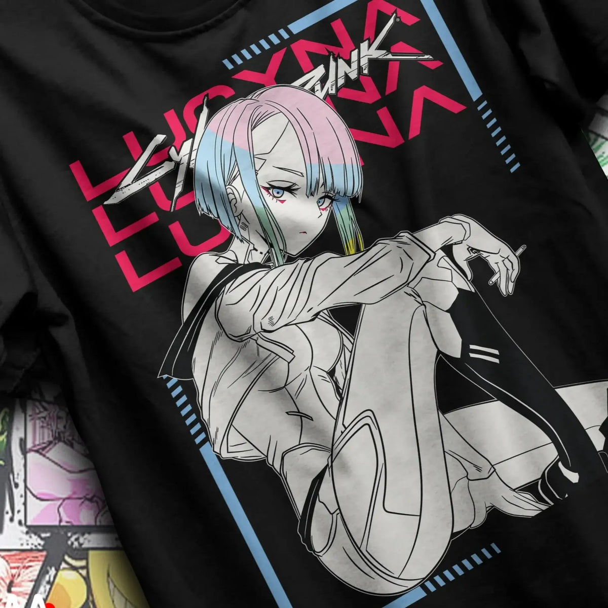 T-shirt Coton Cyberpunk Edgerunners Lucy