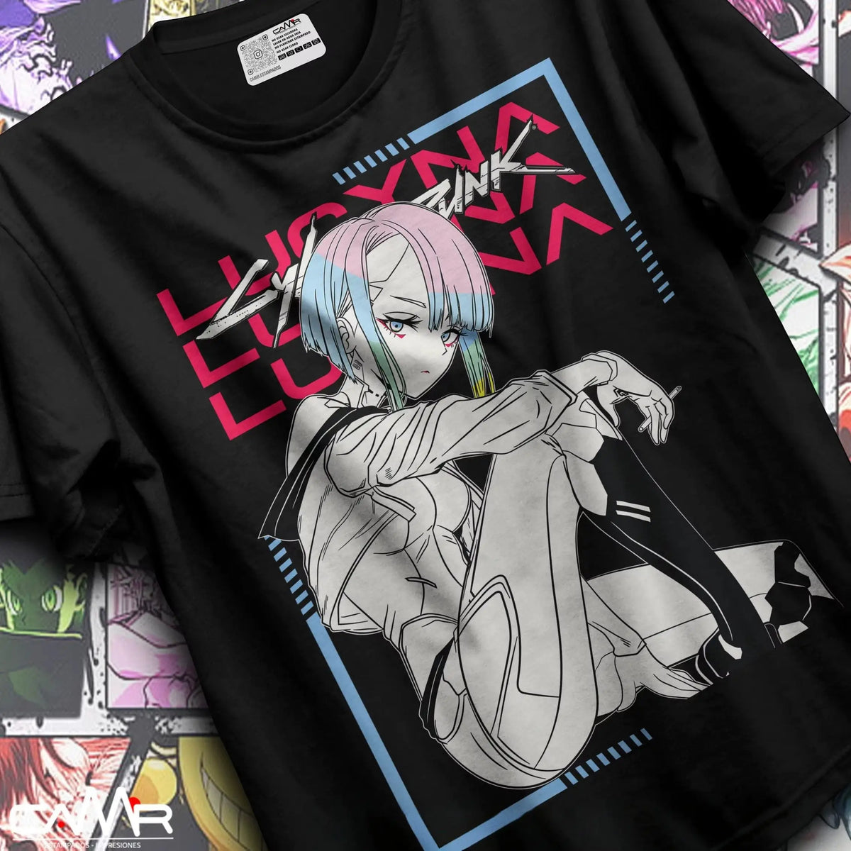 T-shirt Coton Cyberpunk Edgerunners Lucy