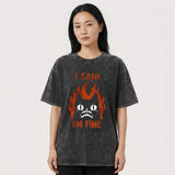 T-shirt Coton Humour Chat